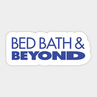 Bed Bath & Beyond Sticker